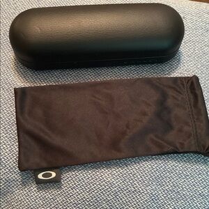 Oakley Black Sunglasses Holder with Pouch